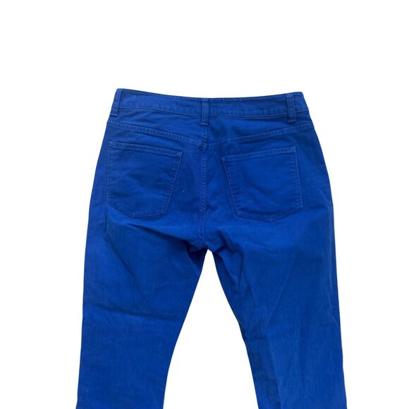 TALBOTS Blue Signature Slim Crop Jeans Size US 6 / 28 - Picture 2 of 6